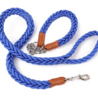 Rope Leash with Adjustable Collar.