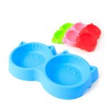 Cat Face Double Bowl