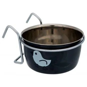 Trixie cup for birds with holder- Reem Pet Store