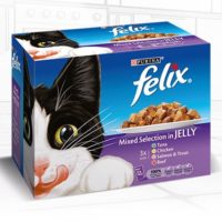 Felix Mix Selection Jelly Tuna Chicken Beef Salmon with Trout