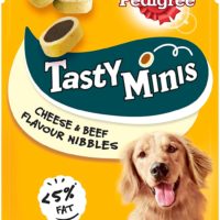 Pedigree Tasty Minis cheese & beef nibbles-Reem Pet Store