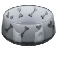 Trixie Lovely Plastic Bowl Grey - Reem Pet Store