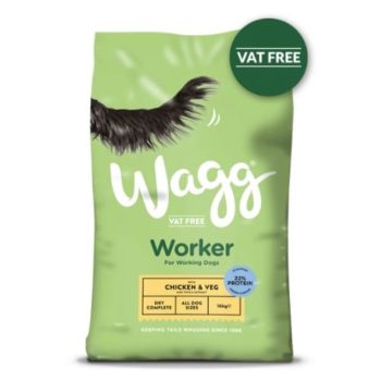 Wagg Chicken & Vegetable dog food- Reem Pet Store