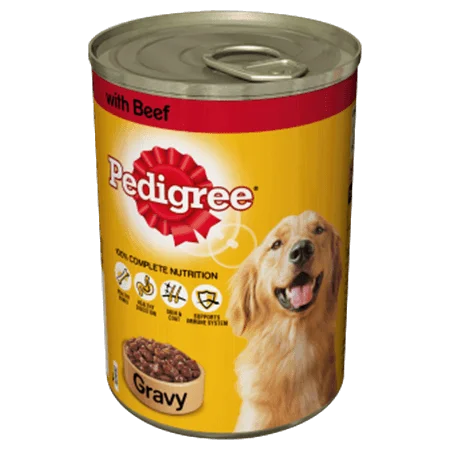 pedigree beef in tin - Reem Pet Store