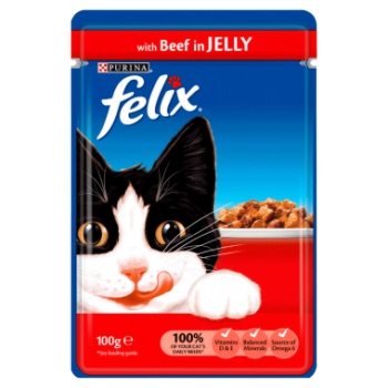 felix jelly beef- Reem Pet Store