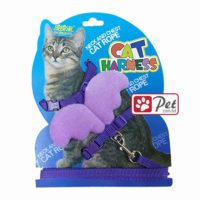 Butterfly harness with leash- Reem Pet Store