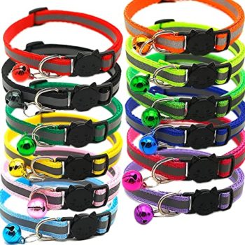 cat collars mixed colours and deisgns
