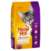 Meow Mix original choice cat food
