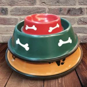 Dog Metal Bowl