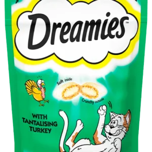 Dreamies treats with turkey- Reem Pet Store