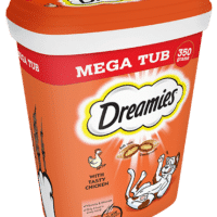 Dreamies mega tub with tasty chicken