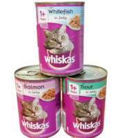 Whiska tin fish selection- Reem Pet Store
