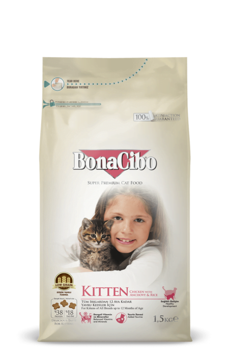 Bonacibo Kitten Food - Reem Pet Store