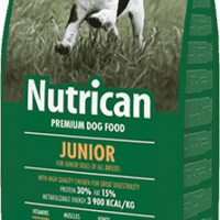 Nutrican Junior Dog Food - Reem Pet Store