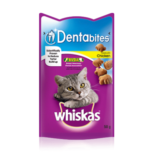 Whiskas Dentabites Treats for cleaning teeth