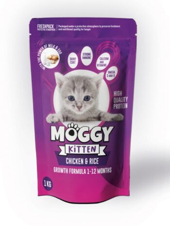 Moggy Kitten Food 1 kg- Made in Pakistan