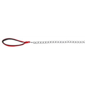 Trixie Chain Leash Hand Loop Red- Reem Pet Store