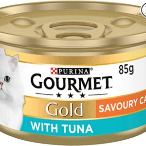 Purina Gourmet Gold Savoury Cake with Tuna