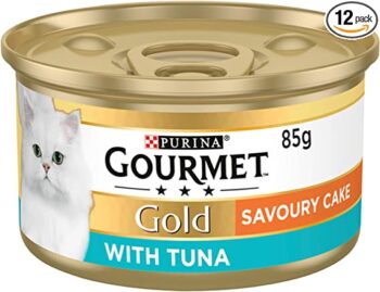 Purina Gourmet Gold Savoury Cake with Tuna
