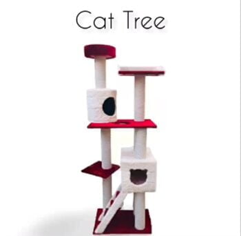 Cat Scratcher Bed Tree- Reem Pet House