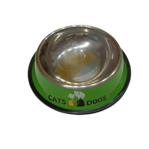 Coloured Steel Bowl - 26 cms- Reem Pet Store