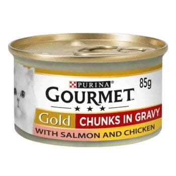 Gourmet Gold Wet Food for Cat Salmon and Chicken