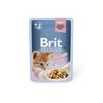 Brit Cat Gravy Chicken Fillets is the best option for your adult cat to gain healthy growth.