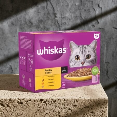 Whiskas Poultry Feasts in Gravy Cats