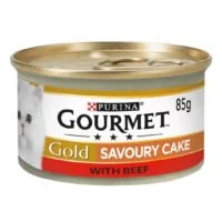 GOURMET Gold Savoury Cake Beef Wet Cat Food