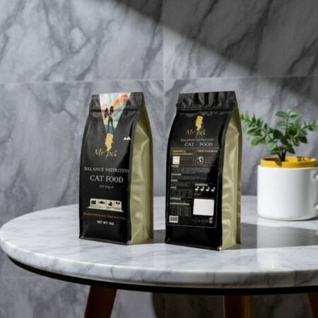 Mr. Pet Cat Food 1 kg – Premium dry cat food for healthy growth and shiny coat, available at Reem Pet Store Pakistan.