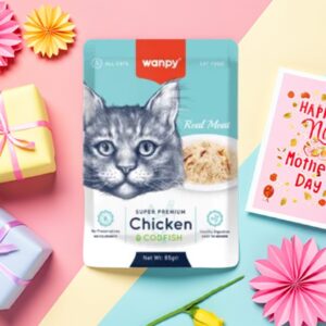 Wanpy Cat Creamy Treat Chicken and Cod