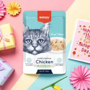 Wanpy Cat Creamy Treat Chicken and Cod