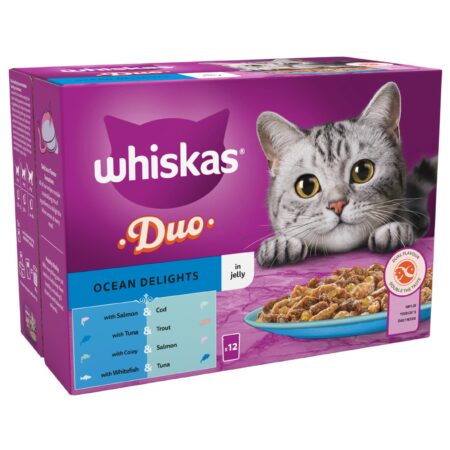 Whiskas Duo Ocean Delights Meaty Meals