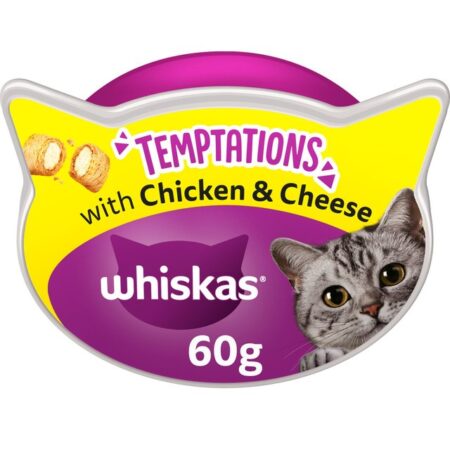 Whiskas Temptations with Chicken and Cheese