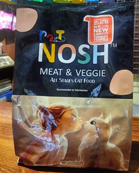 Pet Nosh Adult Cat Food Meat and Veggie