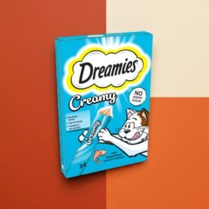 Dreamies Cat Creamy Treats with Salmon