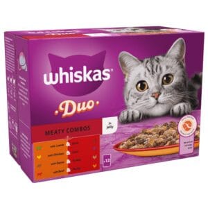 Whiskas Meaty Combus Jelly Cat Wet Food