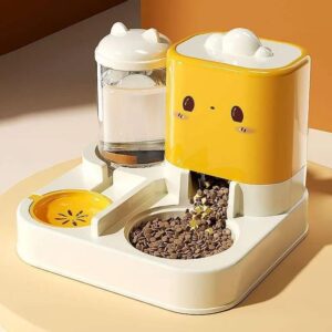 Cat and Dog Automatic Water and Food Dispenser