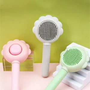 Flower Shape Cat Grooming Brush