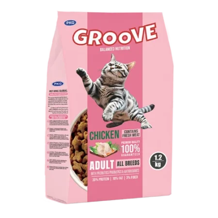 Groove Cat Food Chicken recipe for adult cats