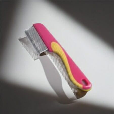 Tick and flea eliminator comb for dogs and cats