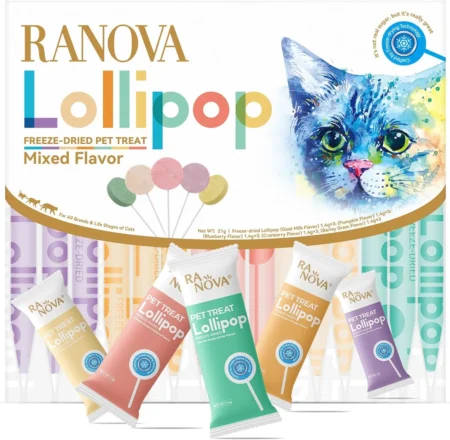 Ranova Lollipop Cat Treats Mixed Flavor for Cats in Pakistan
