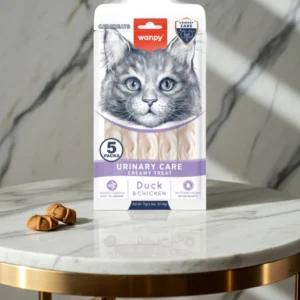 Wanpy Urinary Care Creamy Cat Treat Duck and Chicken Pakistan
